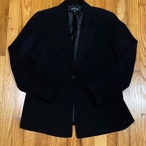 Kasper Black Single Button Blazer